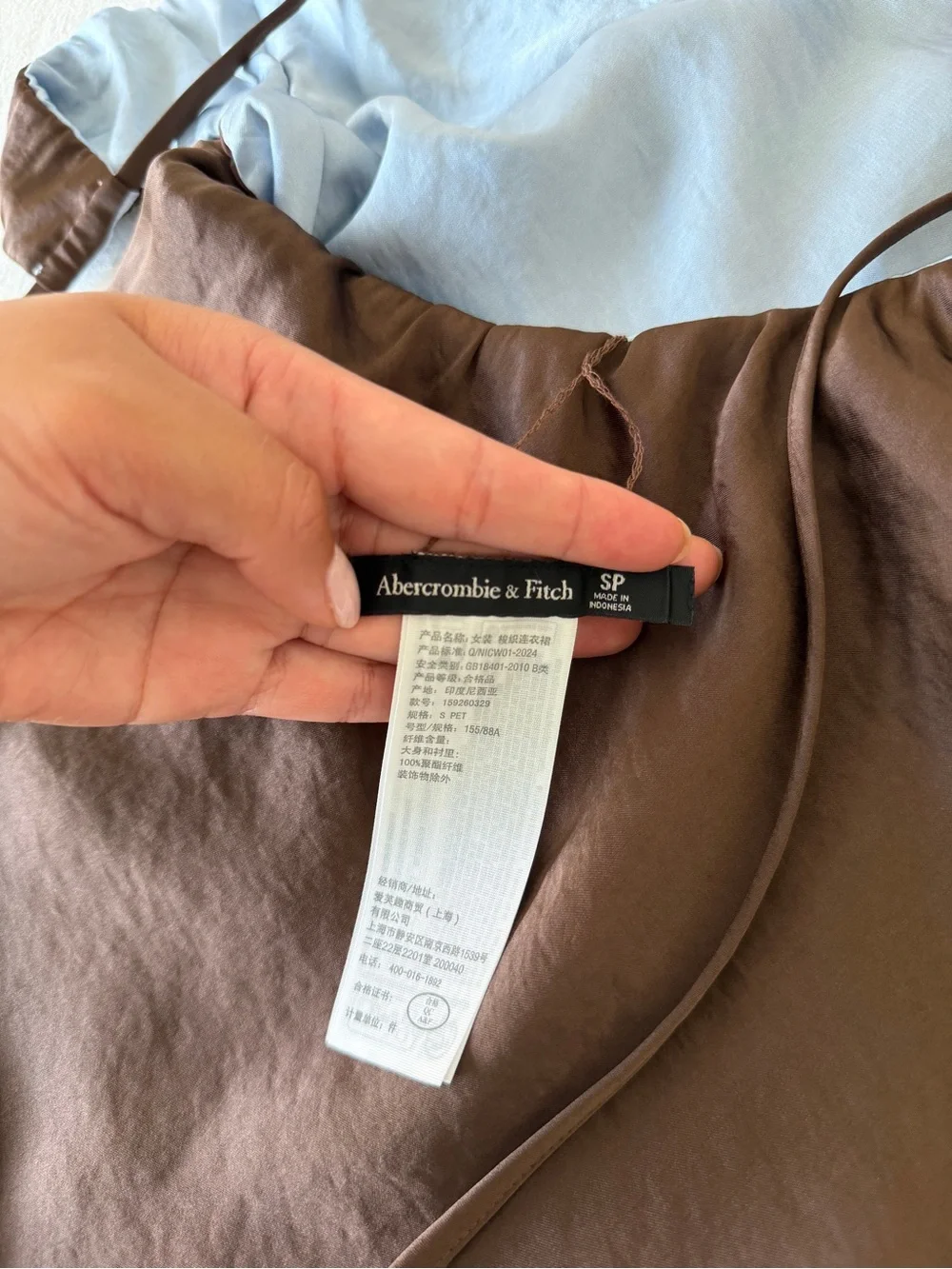Abercrombie & Fitch Reversible Julia Slip dress